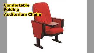 Cómodas sillas plegables para auditorio